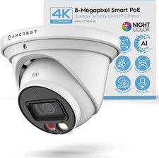 Amcrest 4K POE AI IP Security