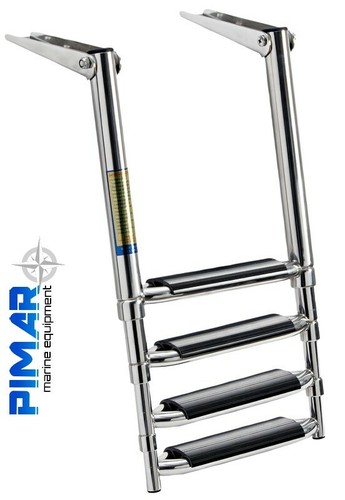 Scaletta inox ribaltabile - scaletta,