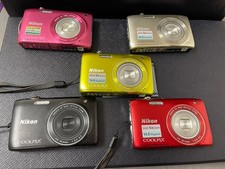 5 Machine Fotografiche Nikon Coolpix S3100 16Mpx Digital Compact