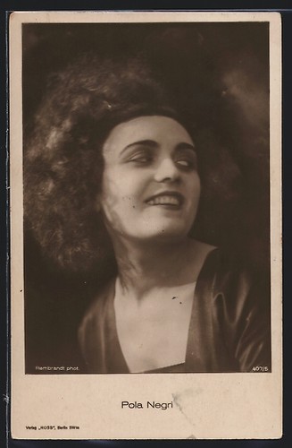 Attrice pola negri - negri, che