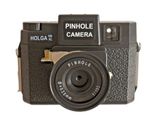 Cámara estenopeica (pinhole). Holga 120 PC