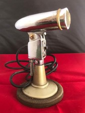 MICROFONO VINTAGE GELOSO M60  CON BASE - NON TESTATO - NOT TESTED