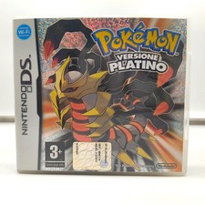 POKEMON VERSIONE PLATINO EDIZIONE ITALIANA - NINTENDO DS - COMPLETO ORIGINALE