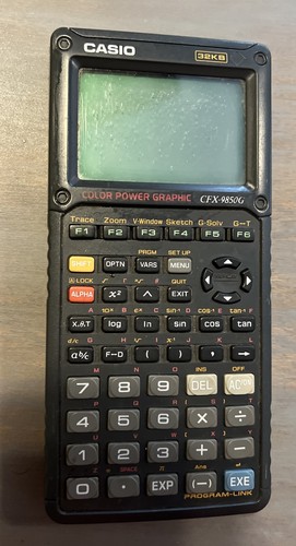 Casio cfx 9850g - casio, cfx-9850g
