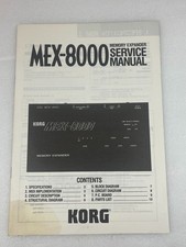 Korg mex 8000 memory expander - korg, mex-8000