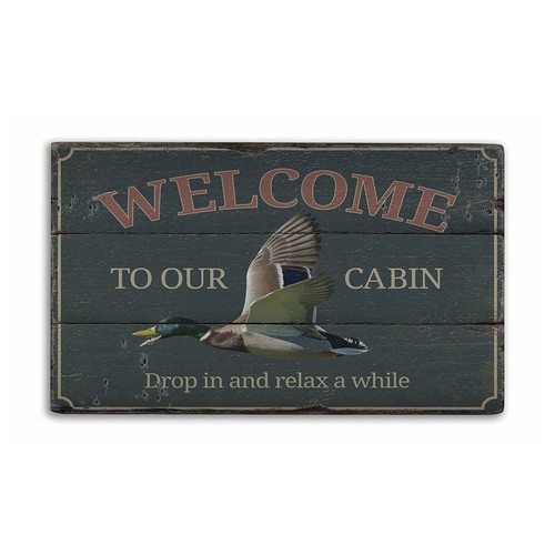 Insegna duck cabin novità - insegna,