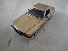 Mercedes-Benz 350 SL, R107, 1971, Hardtop, oro metallizzato, 1:18, Chrono/Sun Star