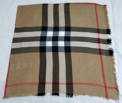 Sciarpa burberry lana - 65%, 35%