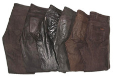 Pantaloni pelle per uomo - 6,
