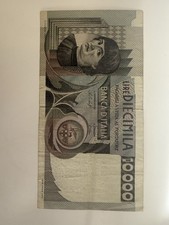 Banconota Repubblica Italiana 10.000 Lire Andrea Del Castagno 