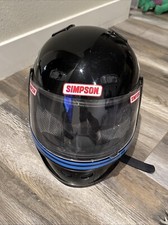 Vintage simpson bmw - vintage, helmet