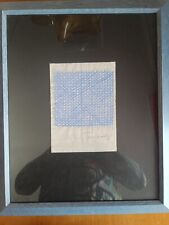 PIERO DORAZIO TEMPERA SU CARTA 23,5X17 1998 