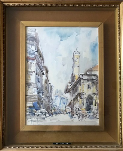 Quadro pittore zecca alfredo - quadro,