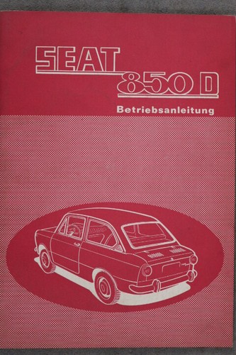 Seat 850 manuale - -, e