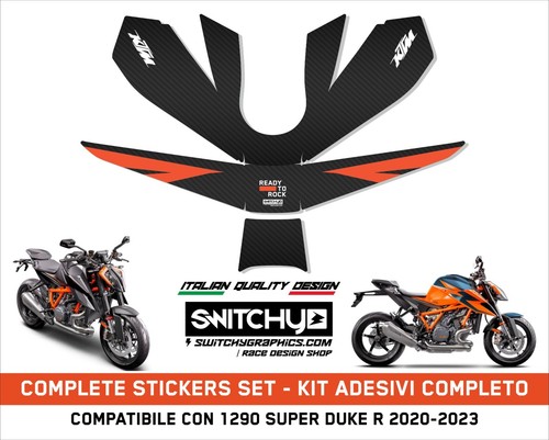 Adesivi serbatoio ktm - adesivi,