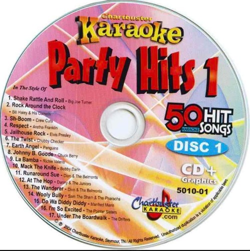 Chartbuster party hits karaoke - hits,