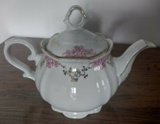 BAREUTHER - TEIERA IN PORCELLANA DI BAVARIA - CM 19X27 - XX° SECOLO