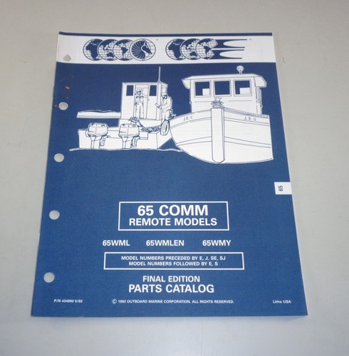 Catalogo ricambi omc - ricambi, evinrude