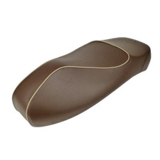 SELLA PELLE MARRONE 70 ANNIVERSARIO ORIGINALE PER PIAGGIO VESPA GTS IE TOURING 3