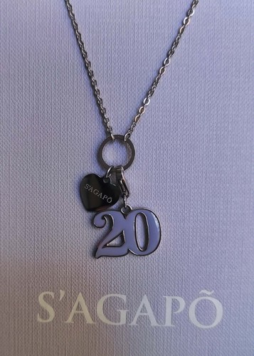 Collana ciondolo anni - ciondolo, 20