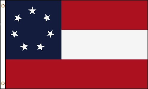 Insegna bandiera confederata - insegna,