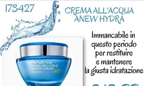 Avon anew crema all acqua - anew:crema, all'acqua