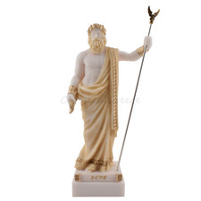 Statua antico dio greco Zeus
