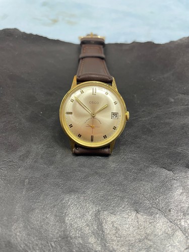 Vintage osco mens gold plated - vintage,