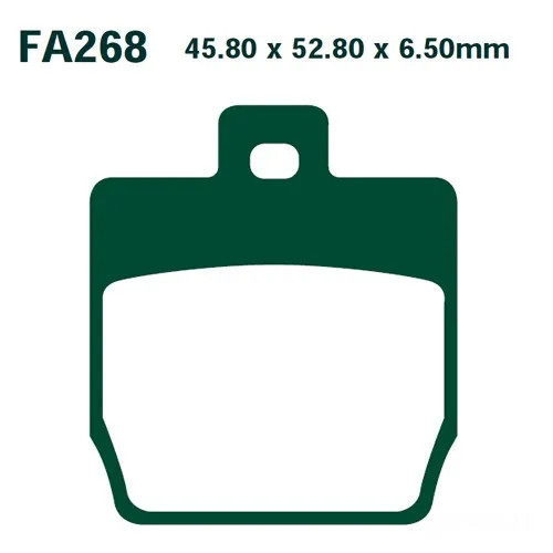 Pastiglia freno ebc sfa268 - freno,