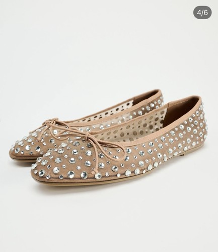 Ballerine basse zara beige - ballerine,