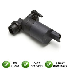 FOR PEUGEOT 106 1996- FRONT & REAR TWIN OUTLET WINDOW WASHER FLUID PUMP