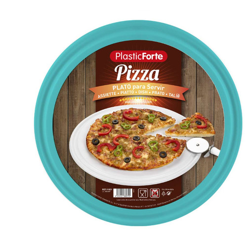 Piatto pizza 5x35 5x1cm - 35,5x35,5x1cm, 3