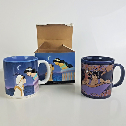 Disney store aladdin mugs neuf - disney,