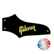 Cover Truss Rod Nero Massiccio #5 per Epiphone Thunderbird + Decalcomania Oro Made In USA