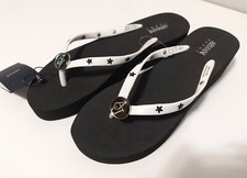 Armani Jeans woman sandals 925210 black/white 41 donna infradito