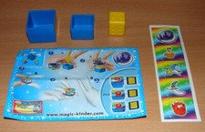 KINDER 2S-6 TOUR DE MAGIE MAGIC LESSONS SPIELZEUG + STICKERS + BPZ