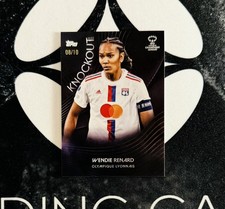 2022-23 Topps Knockout Donna UEFA CL - Wendie Renard Black Foil /10 - Lione