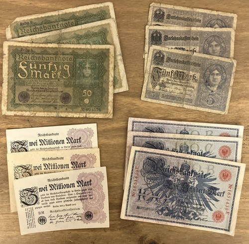 Banconota germania joblot 12 - banconota,