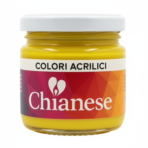 Colore acrilico giallo - colore,