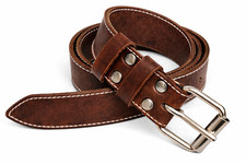 CINTURA UOMO IN CUOIO