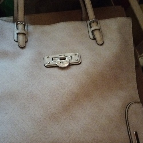 Guess borsa mano donna beige - a,
