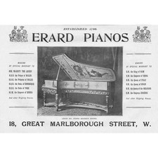 ERARD PIANOFORTI Pubblicità