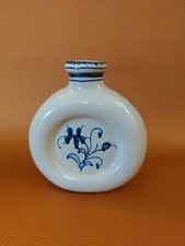 XVIII 1790 SECOLO MUSEALE BOTTIGLIA PERLATA CERAMICA DEL 700  INGLESE LIVERPOOL