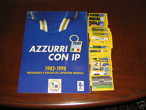 Album figurine azzurri - album,
