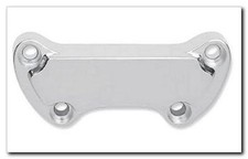 Piastra riser manubrio cromata