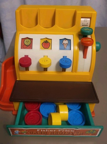 Vintage 1974 fisher price - vintage, cash