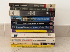 Lotto di libri (livres) 11 romanzi in lingua francese vintage vecchie edizioni
