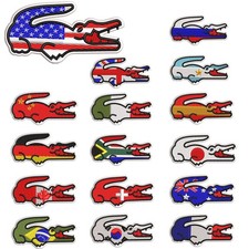 Toppa bandiera coccodrillo