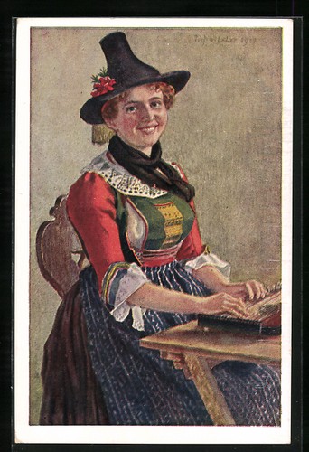 Cartolina tirolese della