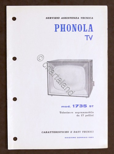 Radiotecnica phonola - radiotecnica,